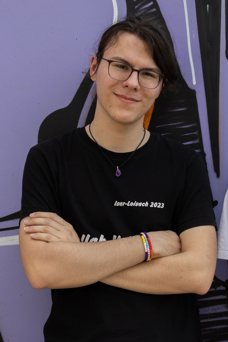 Der stellvertretende Jugendsprecher Niklas
